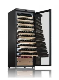 La Sommeliere VIP330VBLACK FULL SHELVES