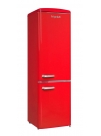 Красный винтажный холодильник Frigelux CB255RRA++