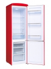 Красный винтажный холодильник Frigelux CB255RRA++