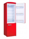 Красный винтажный холодильник Frigelux CB255RRA++