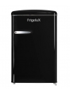 Черный ретро холодильник Frigelux R4TT108RNE