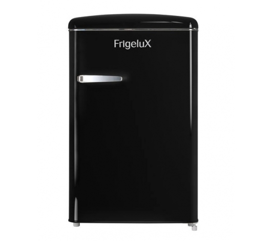 Черный ретро холодильник Frigelux R4TT108RNE