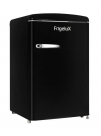 Черный ретро холодильник Frigelux R4TT108RNE