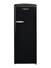 Ретро холодильник чорний Frigelux RF218RNA++