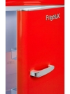 Красный ретро холодильник Frigelux RF218RRA++